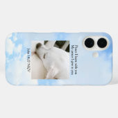 Peace Bible Verse One Foto Soft Blue Sky Case-Mate iPhone Hülle (Rückseite (Horizontal))