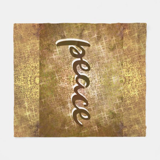 Peace Blanket Fleecedecke (Vorderseite (Horizontal))