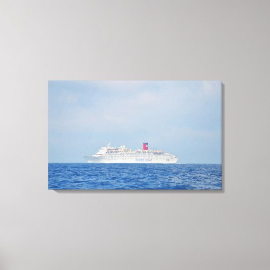 Peace Boat Ocean Dream Leinwanddruck (Vorderseite)