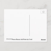 Peace Boxcar Art Postcard Postkarte (Rückseite)