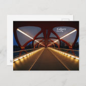 Peace Bridge - Innere Postkarte (Vorne/Hinten)