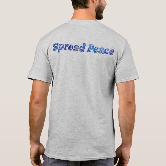 Peace Buddha T-Shirt (Rückseite)