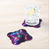 Peace Bunny Untersetzer (Vor Ort)