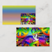 Peace Business Card Visitenkarte (Vorne/Hinten)