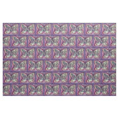 Peace Butterfly Inspiration Kunststoffe Stoff (Fat Quarter (45,7 x 55,9 cm))