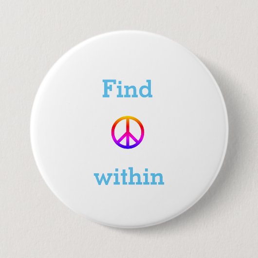 Peace  button (Vorderseite)