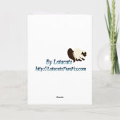 PEACE Card Feiertagskarte (Rückseite)