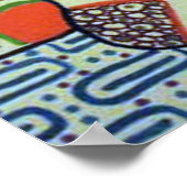 Peace Cat Poster (Ecke)