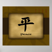 Peace Chinese Poster (Vorne)