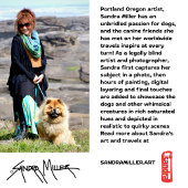 PEACE Chow Dog Sherpadecke