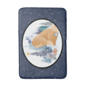 PEACE Chow holiday MEDIUM crate/bath matte (Vorderseite Vertikal)