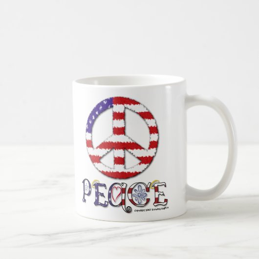 Peace Coffee Tasse (Rechts)