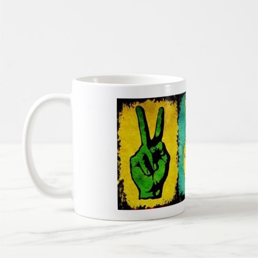 Peace Coffee Tasse (Links)