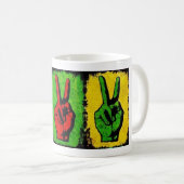 Peace Coffee Tasse (VorderseiteRechts)