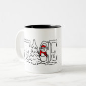 Peace Coffee Tasse (Vorderseite Links)
