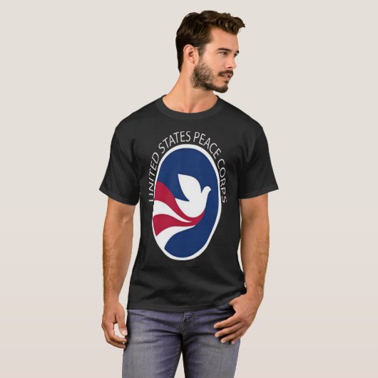 PEACE CORPS NEUES LOGO T-Shirt (Vorne ganz)