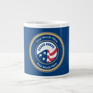 Peace Corps Universal Rope Shield Jumbo-Tasse