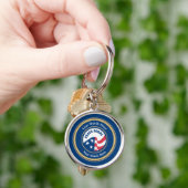 Peace Corps Universal Rope Shield Schlüsselanhänger (Hand)