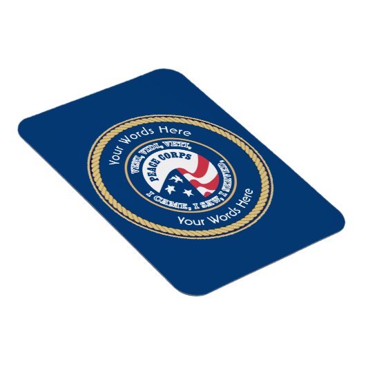 Peace Corps VVV Universal Shield Magnet (Rechte Seite)