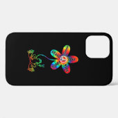Peace Courage Liebe Hope Frogs Hippie Case-Mate iPhone Hülle (Rückseite (Horizontal))