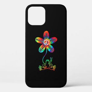 Peace Courage Liebe Hope Frogs Hippie Case-Mate iPhone Hülle