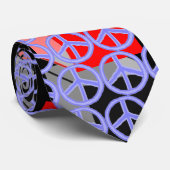Peace Cubes Krawatte (Gerollt)