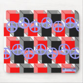 Peace Cubes Mousepad (Vorne)