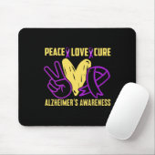"Peace Cure Liebe Heimerheimer" Mousepad (Mit Mouse)