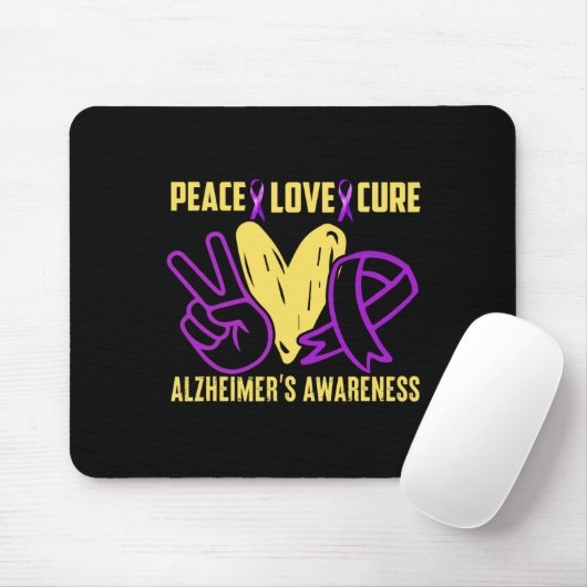 "Peace Cure Liebe Heimerheimer" Mousepad (Mit Mouse)