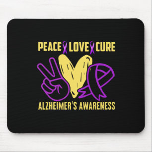 "Peace Cure Liebe Heimerheimer" Mousepad
