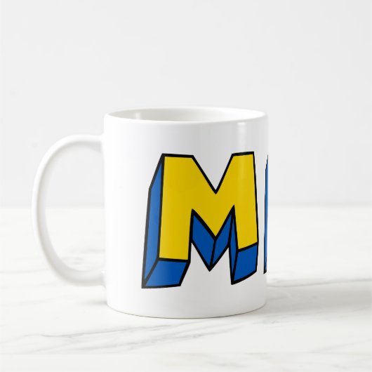 Peace Cyrillic Kaffeetasse (Links)