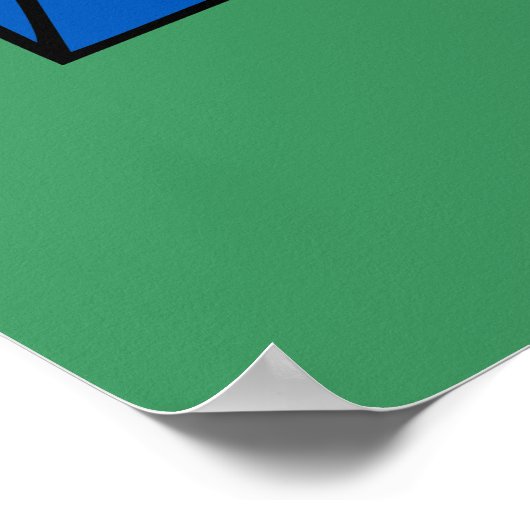 Peace Cyrillic Poster (Ecke)