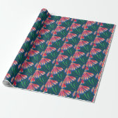 Peace Daisy Blume Florals Blume Geschenkpapier (Ungerollt)