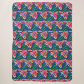 Peace Daisy Blume Florals Blume Sherpadecke (Vorderseite)