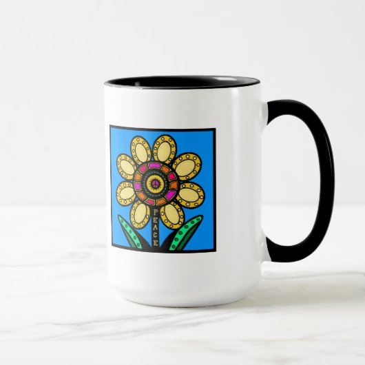 Peace Daisy Tasse (Rechts)