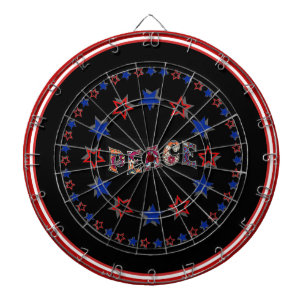 Peace Dart Board Dartscheibe
