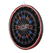 Peace Dart Board Dartscheibe (Vorderseite rechts)