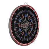 Peace Dart Board Dartscheibe (Vorderseite Links)