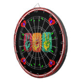 Peace Dart Board Dartscheibe (Vorderseite rechts)