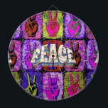 Peace Dart Board Dartscheibe<br><div class="desc">Peace Dart Board</div>