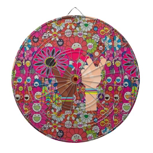 Peace Dart Board Dartscheibe (vorne)
