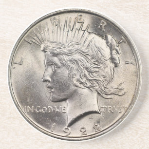 Peace Dollar Untersetzer