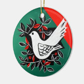 Peace Dood ح م م ل ة ا Keramik Ornament (Links)