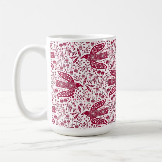 Peace Dove Bird Kaffeetasse (Links)