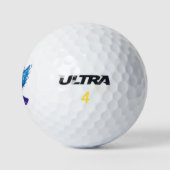 Peace Dove Bird Symbol Liebe Freedom Pigeon Golfball (Logo)