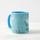 Peace Dove Blue Tasse (Vorderseite Links)