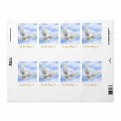 Peace Dove Buchzeichen (Vorne)