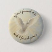 Peace Dove Custom Button Design... (Vorderseite)
