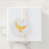 Peace Dove Foil Favor Tags (Mit Box)