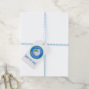 "Peace Dove Gift"-Tags, die durch inneren Frieden Geschenkanhänger